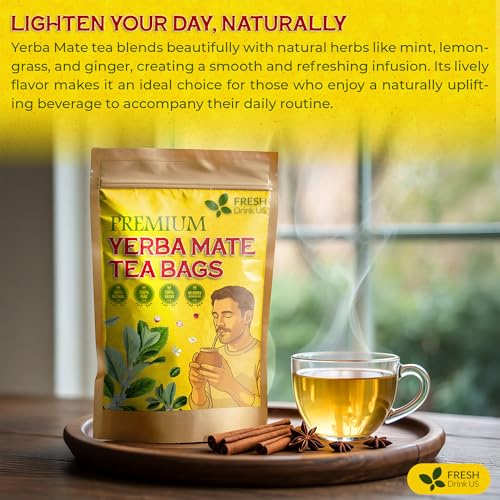 Yerba Mate Tea Bags (120 Tea Bags)