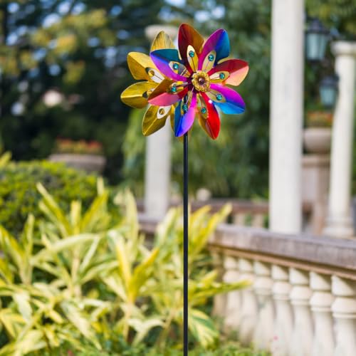 13" Metal Wind Spinner Outdoor (Red)