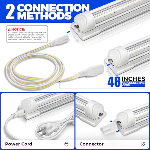 T8 Grow Light for Indoor Plant (4 Count)