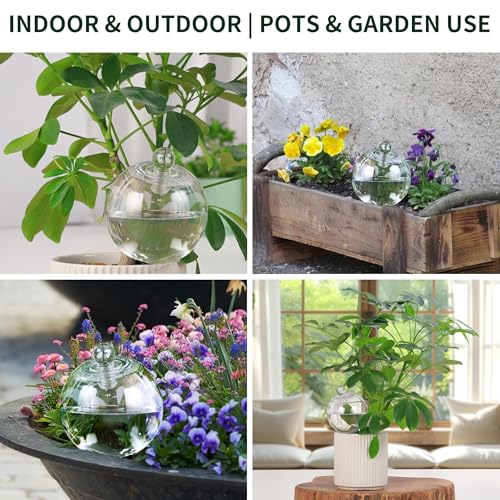 19 oz Up to 2 Weeks Extra Large Plant Watering Globes (2 Count)