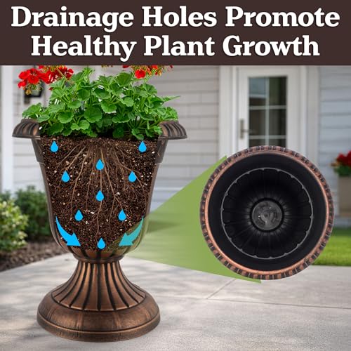 Outdoor Planter 2 (Rustic Bronze)