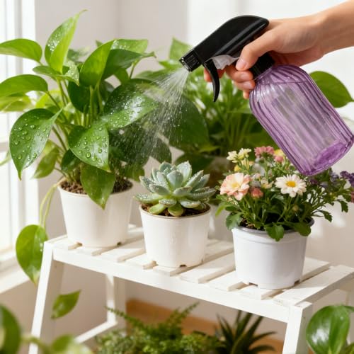 Glass Handheld Spray Bottle (Purple)