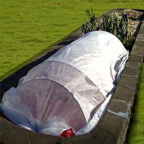 Plant Covers Freeze Protection Row Covers 1.5oz 10'x50' Frost Cover for Freeze Protection