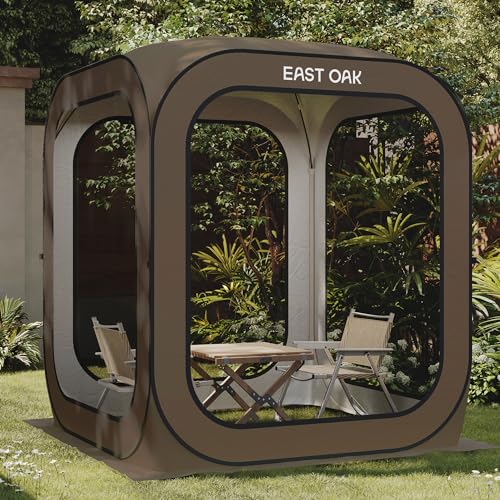 Screen House Tent Pop (Coffee Brown / 6×6 FT)