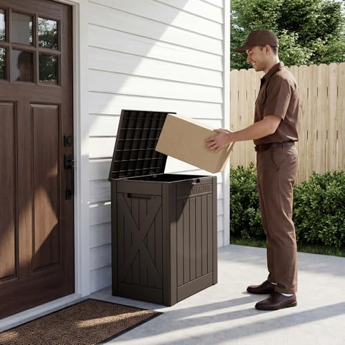 52 Gallon Deck Box (52 Gallon / Dark Brown)