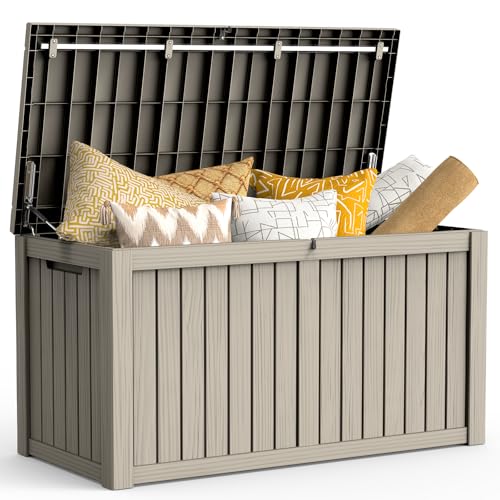 Outdoor Storage Box (Grey / 180 Gallon)