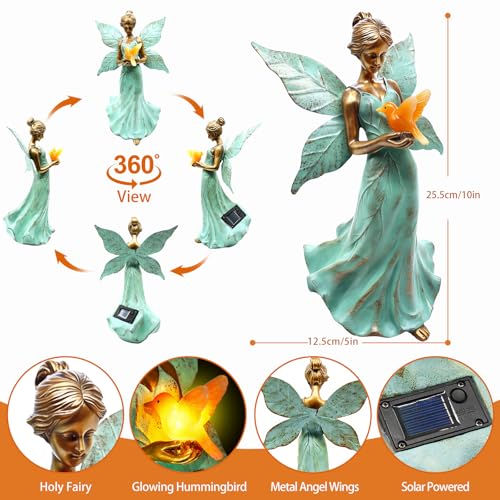 Solar Angel Garden Statues (Angel)