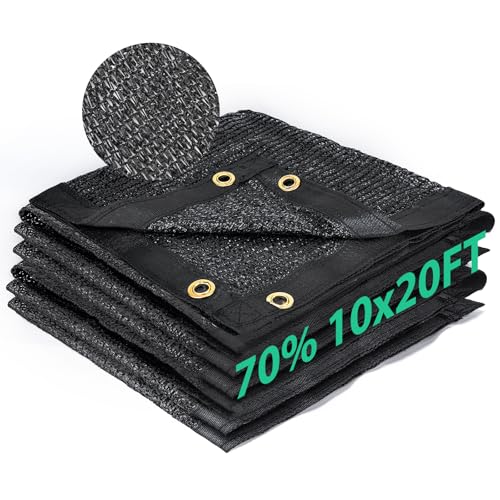 70% Shade Cloth 10x20 ft (70% Shading Rate / 10ftx20ft)