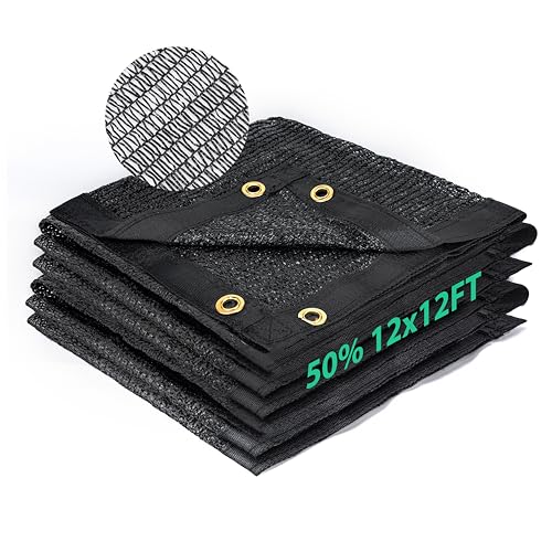 50% Shade Cloth 12x12 ft (50% Shading Rate / 12ftx12ft)