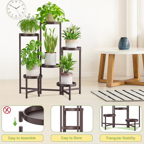 Plant Stand Indoor Outdoor (6 Count)