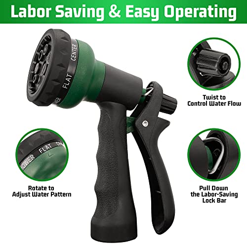 Hose Nozzle 4PK (Dark Green)
