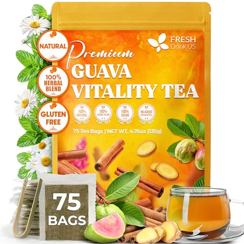 Premium Guava Vitality Tea (75 Tea Bags)