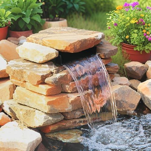 Large Capacity Stainless Steel Pond Waterfall Filter System (Up to 4500 Gallons)