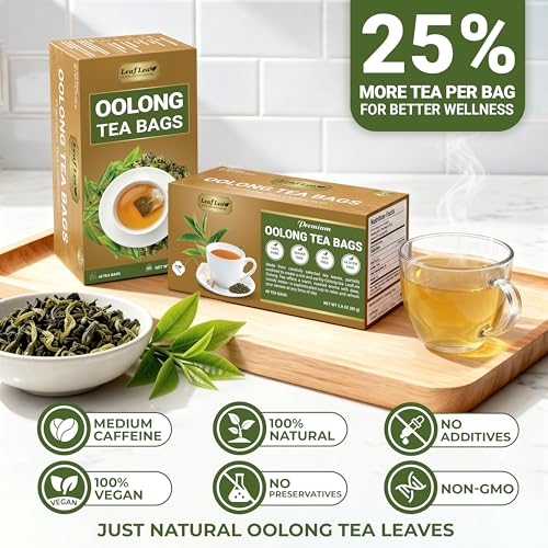 Oolong Tea Bags (40 Count (Pack of 2))