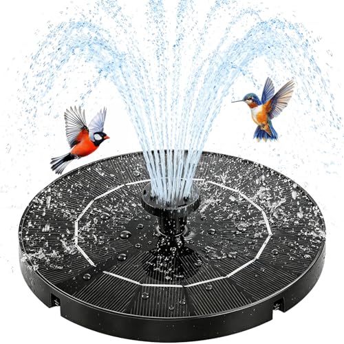 Solar Fountain for Bird Bath 3.5W Solar Powered Water Fountain Pump (Solar Water Fountain 3.5w)
