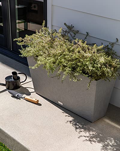 Pure Series Midori Planter (Gray / 39 inch)