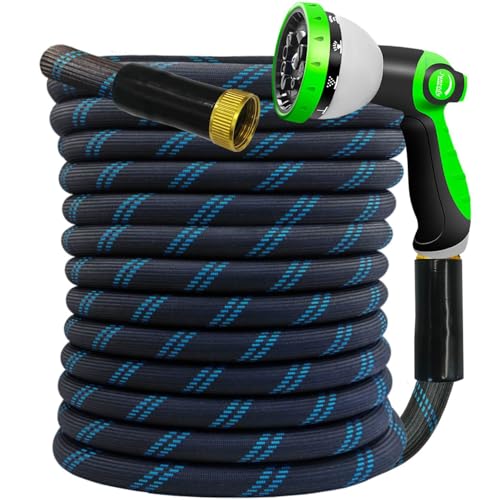50 FT Garden Hose (Black Blue / 50)