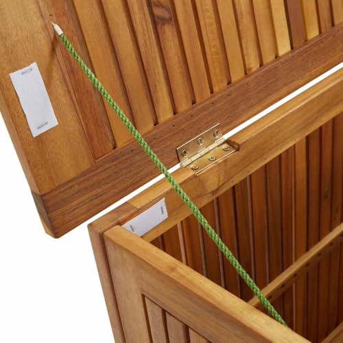Garden Storage Box 35.4"x19.7"x22.8" Solid Wood Acacia (35.4" x 19.7" x 22.8")