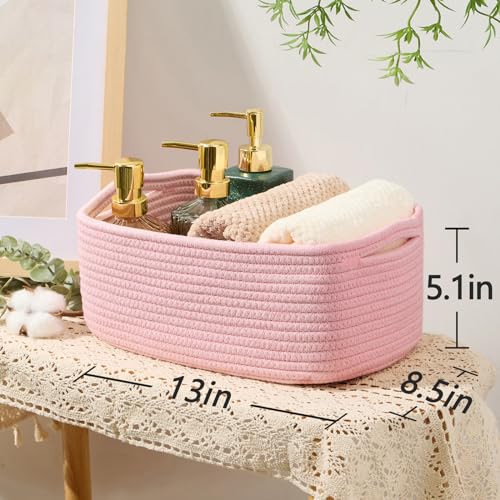 Small Storage Baskets for Organizing (4 Count)