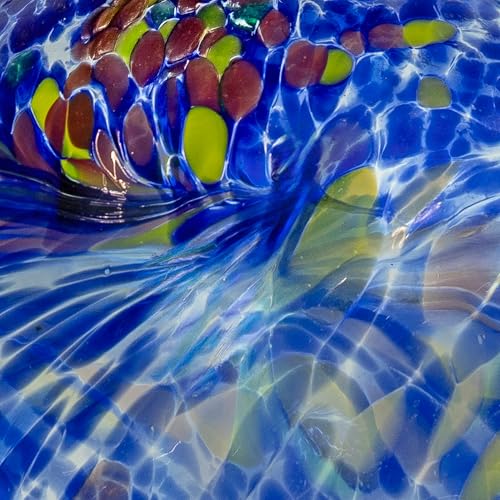 Sunnydaze 10" Glass Gazing Ball for Garden (Primary Color Burst)