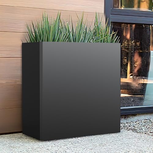 Galvanized Steel Tall Planter