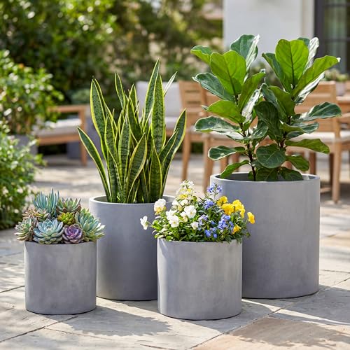 14 Inch Fiberstone Planter