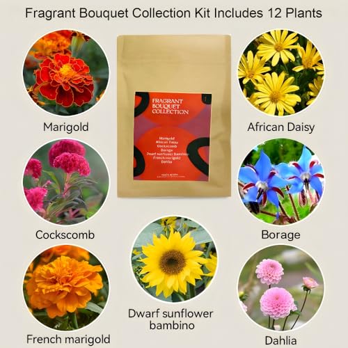Fragrant Bouquet Flower 12 Pods Seed Pod Kit for AeroGarden (12Pods / Flower)