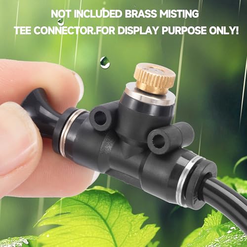 20 Pack Brass Misting Nozzles 10 (20pc 0.3mm-Misting Nozzle With O Ring)