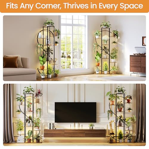 62.2 Plant Stand with Grow Lights
