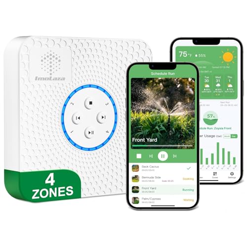 4 Zone WiFi Smart Sprinkler Controller (4 Zone)