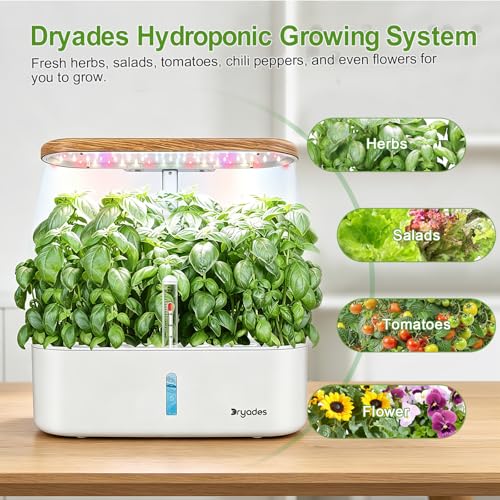Hydroponics Growing System Indoor Garden (White)