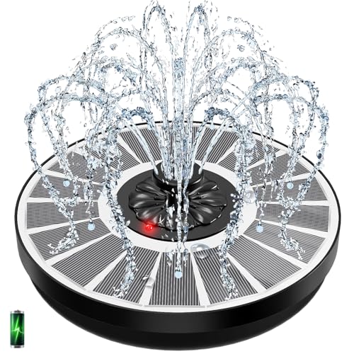 Solar Fountain Glass 3.5W 2000mAh (White)