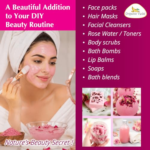 Rose Petals Powder (7 Ounce (Pack of 1))