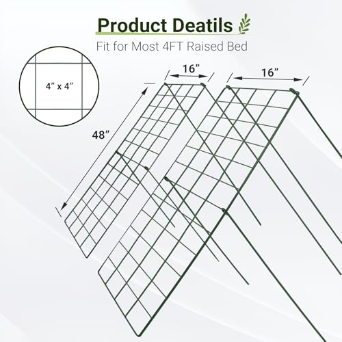 Cucumber Trellis for Garden 48" L x 16" W (48" L x 16" W)