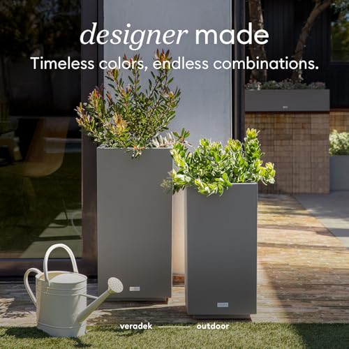 Block Series Pedestal Planter (2 Count)