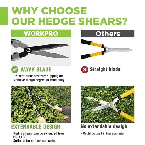 Extendable Hedge Shear (25"-33")
