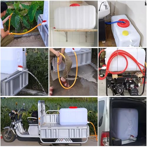 Large Water Storage Tank BPA Free Water Jug Container with Spigot