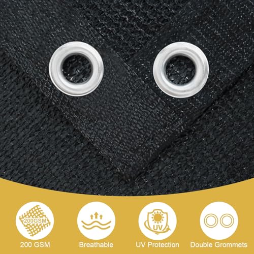 90% Sun Shade Cloth with Grommets