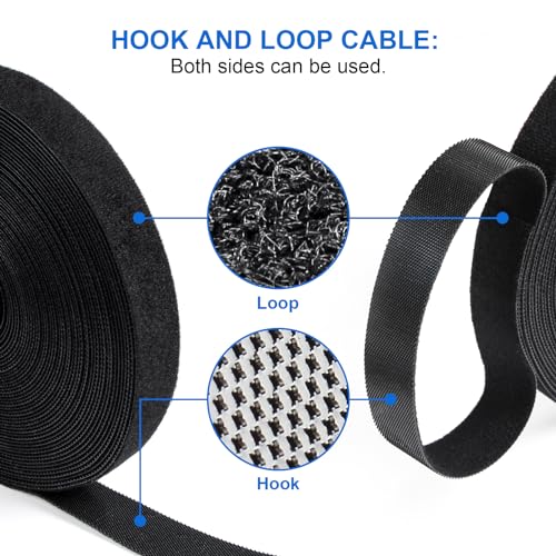 33ft x 1inch Heavy Duty Hook and Loop Roll
