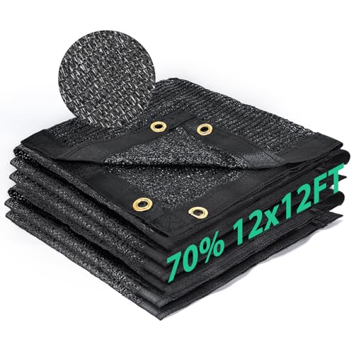 70% Shade Cloth 12x12 ft (70% Shading Rate / 12ftx12ft)