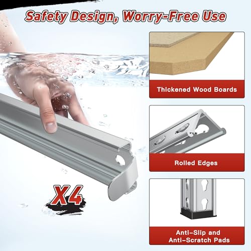40"W Storage Shelves (40"W x 19.7"D x 60"H)