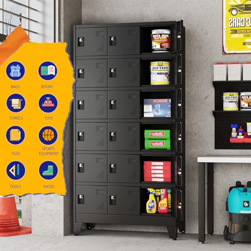 Metal Storage Lockers for Employees with Lock