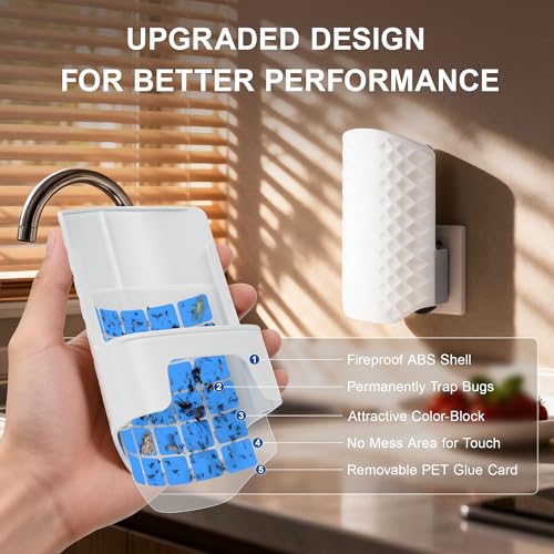 10PCS Refills for Wowcatch N386E Indoor Fly Trap