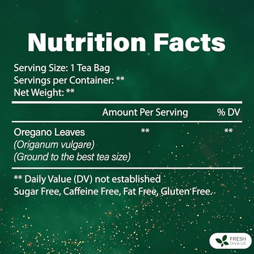 Oregano Leaf Tea (75 Bags)