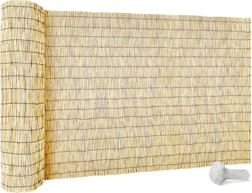 Reed Fencing Rolls (5×10FT / Natural color)