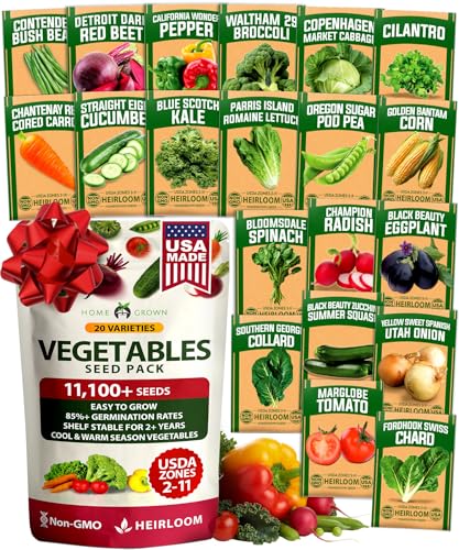 20 Variety Survival Seed Vault