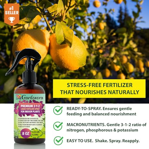 Professional Fiddle Leaf FIG Spray Fertilizer Mist for Home Gardening (8 Ounce)