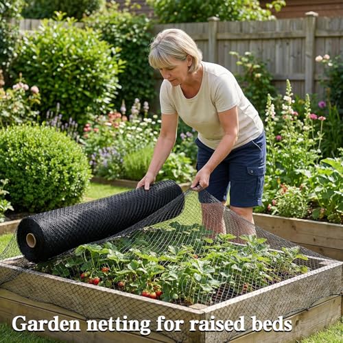 25 x 100 FT Bird Netting (25 x 100 FT 1" Mesh)