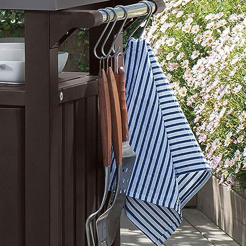 Unity Outdoor Grill Prep Table & Serving Cart