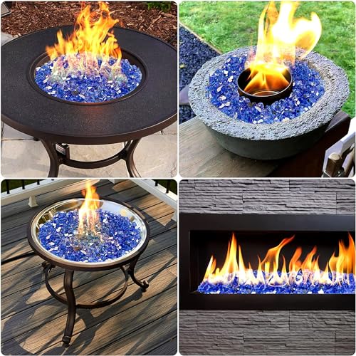 10 lb High Luster Fire Glass (160 Ounce)